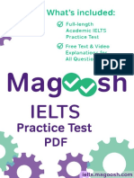 IELTS Practice Test PDF