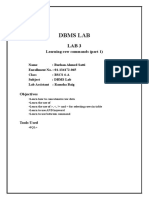 DBMS Lab Journal 3