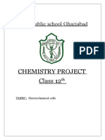 EMF of Electrochemical Cell