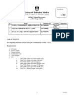 Universiti Teknologi MARA: Total Marks