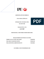 Trabajo Final Alicorp-Planeamiento Estratégico