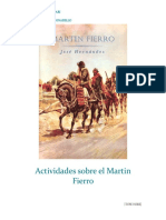 Actividades Sobre El Martin Fierro