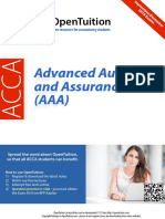 ACCA AAA S18 Notes PDF