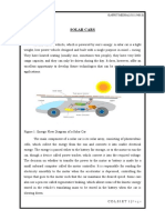 Solar Cars The Seminar Report