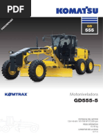 Ficha Tecnica - Komatsu GD555-5 PDF