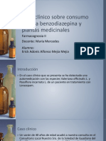 Caso Clínico Sobre Consumo de Una Benzodiazepina y