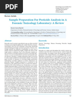 Forensic Toxicology Sample Preparation