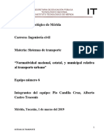 Normatividad Nacional, Estatal, y Municipal Relativa Al Transporte Urbano