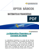 Fundamentos de Matematicas Financieras