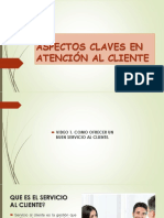 Aspectos Claves en Atención Al Cliente PDF