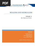 Realism and Neorealism: Msc. Carme Lucero Novillo