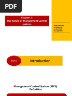 The Nature of Management Control Systems: Unpad