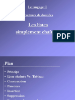 Cours Sur Les Listes Chainees - Pps