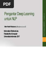 Kursus Deep Learning