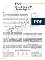 Composite Steel Deck-Slabs With Supplimental Reinforcing Bars