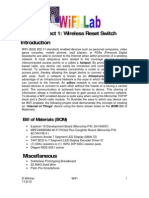 Project 1: Wireless Reset Switch: Bill of Materials (BOM)