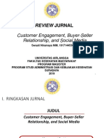 Review Jurnal Customer Engagement Sashi