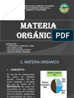 Materia Orgánica