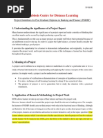 SCDL Project Guideline