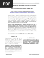 Identificación de Las Características Estáticas de Un Sensor