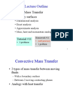 Convective Mass Transfer: - Boundary Surfaces