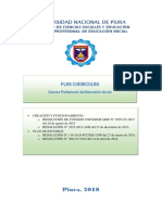 Plan Curricular - Educación Inicial (Nuevo) PDF