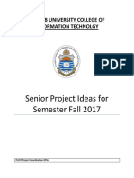 Senior Project Ideas - Fall2017 (1) - 1