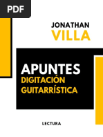 Apuntes Digitación Guitarristica