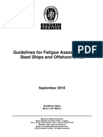 NI 611 - Guidelines For Fatigue Assessment of Offshore Units PDF