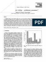 Hydronic Radiant Cooling - Preliminary Assessment : Epie&Gy Auildiptg$