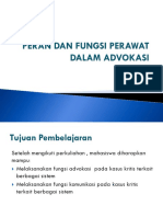 Peran Dan Fungsi Perawat Dalam Advokasi