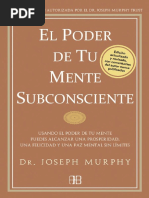 El Poder de Tu Mente Subconsciente - Ed. Por J. M. - 343 PDF