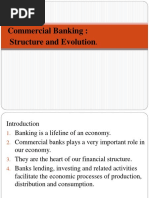 Banking Structure and Evolution