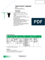 Ge Constitution Luminaire: Applications