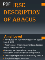 Abacus Course Details and Curriculum