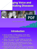 The Aging Voice and Differentiating Diseases: Laurie Kozlakowski