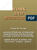 WORK - AND - MOTIVATION - Victor Vroom PDF