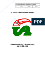 Plan de Gestion Ambiental PDF