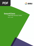 Smartclass: Triple Play Services Tester