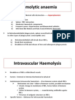 Haemolytic Anaemia: Hyperspleenism