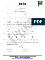 IIT-JAM 2018 Question