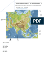 Brasilia Bosa - EVALUACIÓN GEOGRAFIA FISICA DE ASÍA - UBICACIÓN MAPA - GRADO 8° - 2019