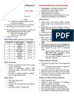 Disaster Readiness & Risk Reduction (4 Quarter Reviewer) : Southwest Monsoon