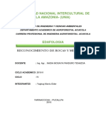 Informe de Rocas y Minerales