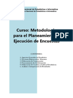 Planeamiento y Ejecucion de Encuestas PDF