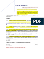 DECRETO-LEI #1.561, de 13 de JULHO de 1977 - Veda Ocupação Gratuita de Terrenos Da União