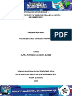 Evidencia 7 Propuesta Análisis de La Evaluación de Desempeño