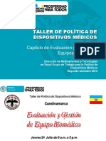 Taller Equipamiento Biomedico