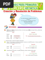 Creación y Resolución de Problemas para Tercero de Primaria