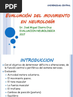 Tema 8 Evaluacion Del Movimiento en Neurologia